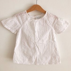 Flutter sleeve shift dress/shirt